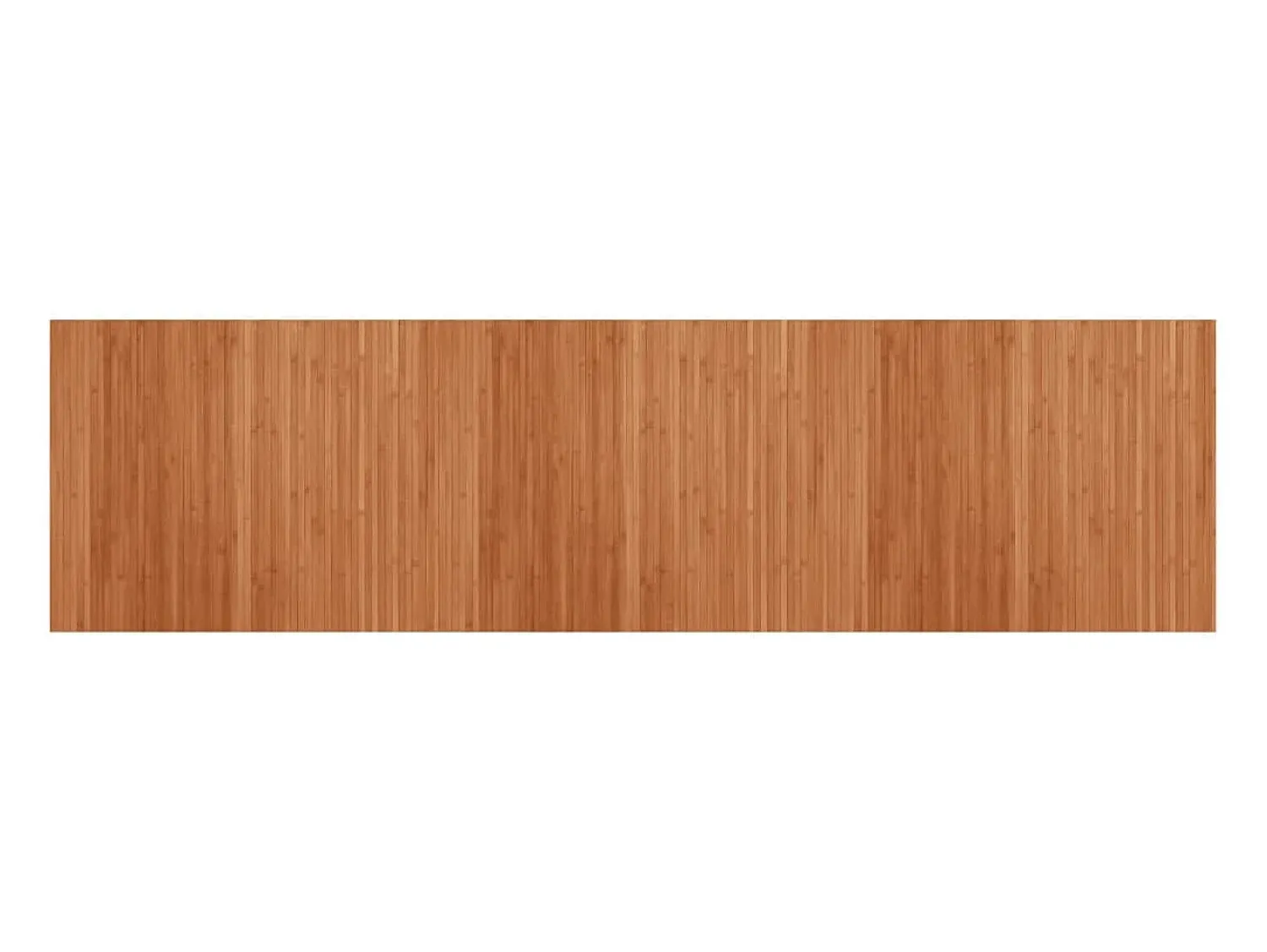 Hot Clicnbuy Alfombra rectangular bambú marrón 80x300 cm Marru00f3n