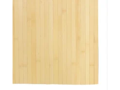 Alfombra De Cocina^Alfombra rectangular de bambú natural claro 80x100 cm Beige