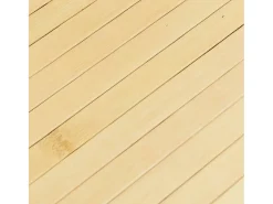 Discount Alfombra rectangular de bambú natural claro 70x100 cm Color natural oscuro