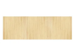 Best Alfombra rectangular de luz natural 100x300 cm bambú Beige