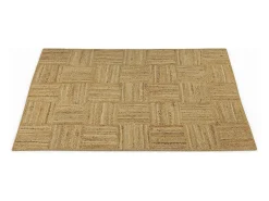 Alfombra rectangular de yute 120 x 150 cm - Kara