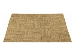 Alfombra rectangular de yute 120 x 150 cm - Kara