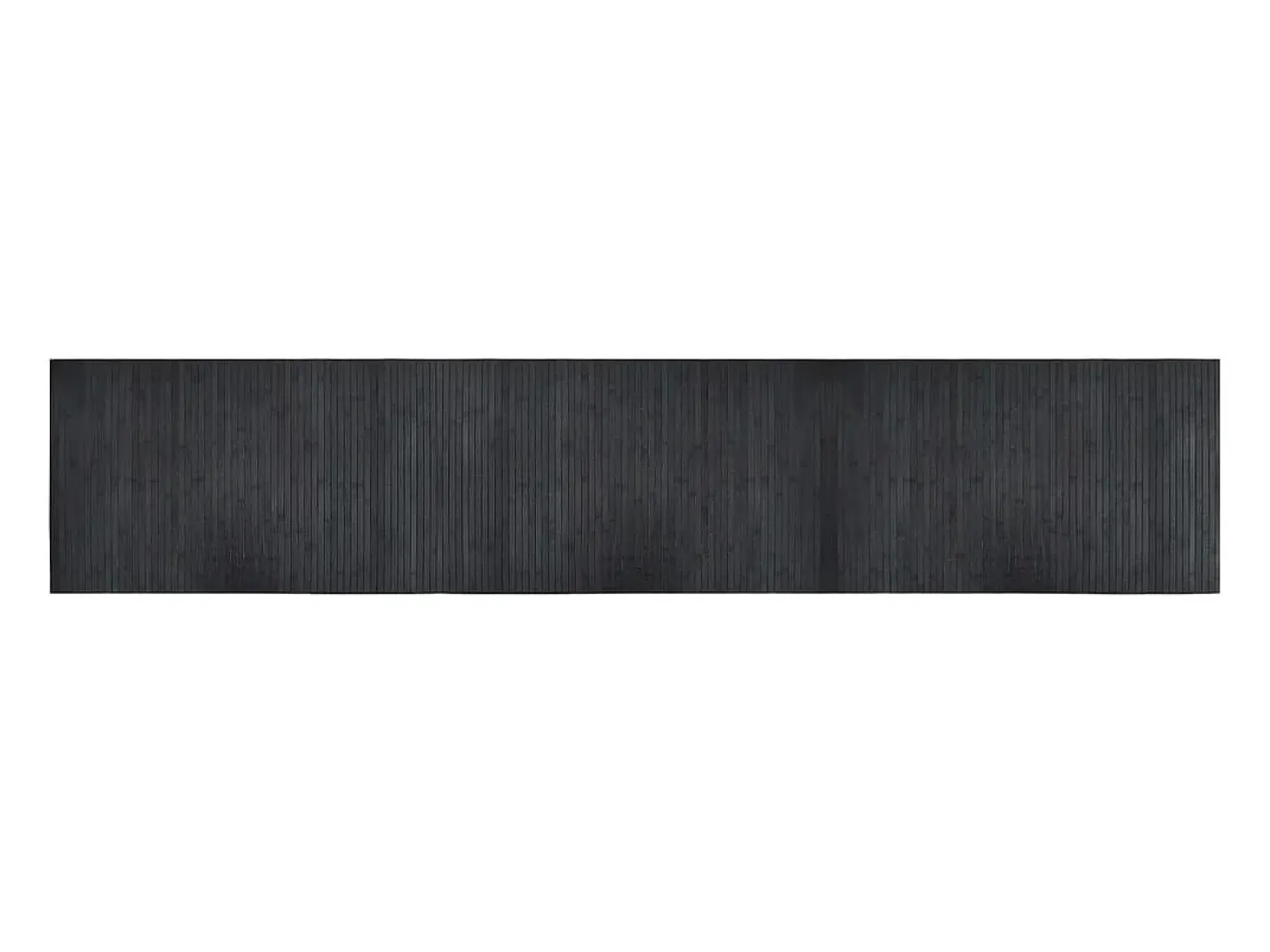 New Alfombra rectangular 60x300 cm bambú Gris