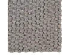 Discount Alfombra rectangular 160x230 cm Algodón Gris