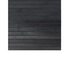 Best Alfombra rectangular 70x200 cm bambú Gris