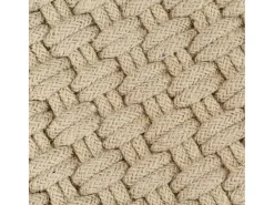 Best Alfombra Rectangular Natural 160x230 cm Algodón Marru00f3n