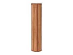 Outlet Alfombra rectangular natural de bambú 100x200 cm Marru00f3n