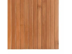 Hot Alfombra rectangular natural de bambú 70x100 cm Marru00f3n
