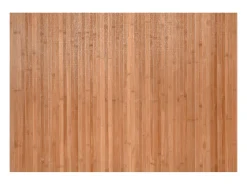 Hot Alfombra rectangular natural de bambú 70x100 cm Marru00f3n