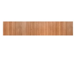 Hot Alfombra rectangular natural de bambú 60x300 cm Marru00f3n