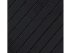 Best Alfombra rectangular negra de bambú 80x100 cm Negro