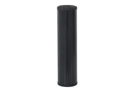Best Alfombra rectangular negra de bambú 80x100 cm Negro