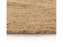 Sale Clicnbuy Alfombra redonda 90 cm yute trenzado Beige