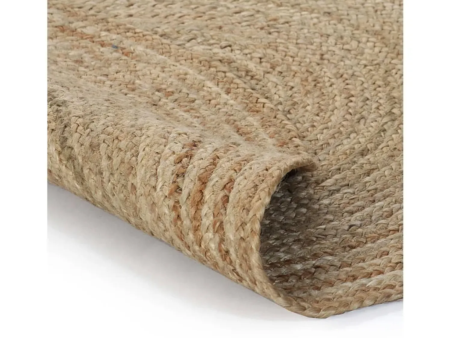 Sale Clicnbuy Alfombra redonda 90 cm yute trenzado Beige