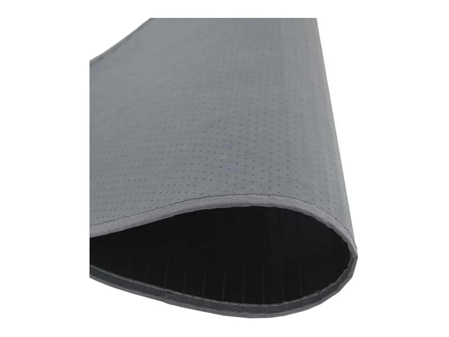 Clicnbuy Alfombra De Salón|Alfombra Redonda^Alfombra redonda bambú 60 cm Gris