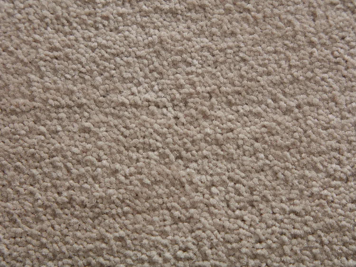 Vente-unique Alfombra De Salón^Alfombra redonda de pelo medio, 200 x 290 cm, , VELINA Topo