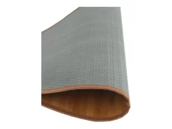 Alfombra De Cocina|Alfombra Redonda^Alfombra redonda natural de bambú de 60 cm Marru00f3n