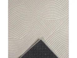 the carpet Alfombra De Salón^Alfombra Rio ala estar antideslizante arco, , 300 x 400 cm Crema