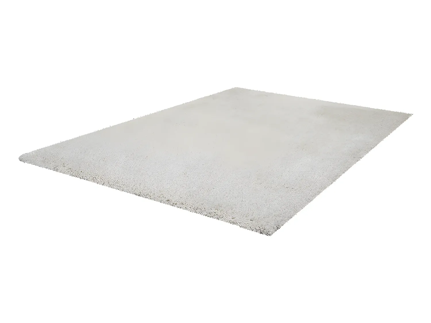 OZAIA Alfombra De Salón^Alfombra shaggy de pelo largo de microfibra - 120 x 170 cm - - HARVEY Blanco