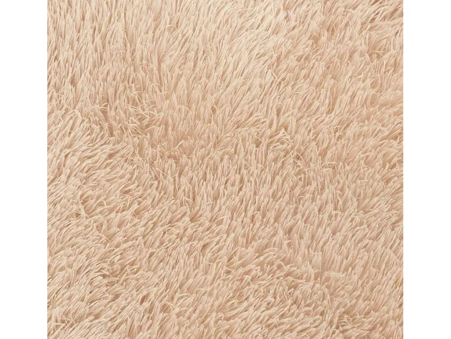 Online Alfombra shaggy de pelo largo NAVARRA 200x200 cm poliéster Beige