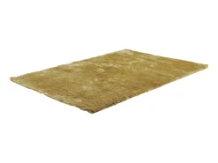 OZAIA Alfombra De Salón^Alfombra shaggy de pelo largo - Dorada - 160 x 230 cm - poliéster - GLITTER Dorado