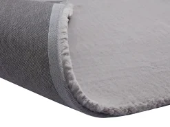 Alfombra shaggy de pelo largo efecto pelo, 200 x 290 cm, Gris, BUNNY