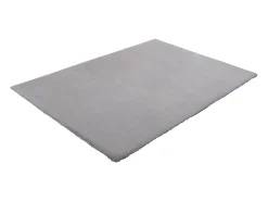 Alfombra shaggy de pelo largo efecto pelo, 200 x 290 cm, Gris, BUNNY