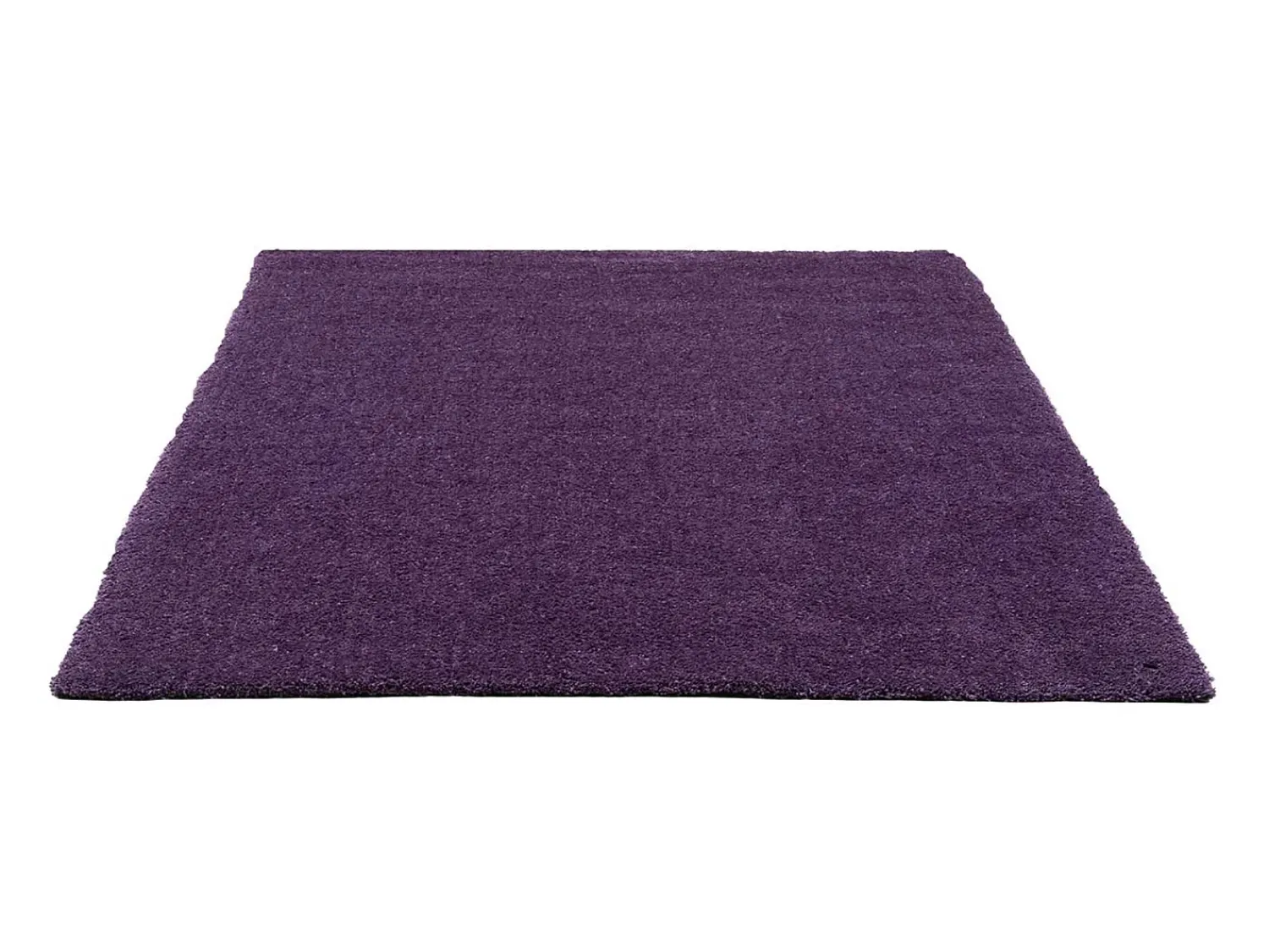New Alfombra Shaggy tejida a mano 140x200 cm Morado Cozy Violeta
