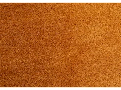 Alfombra Shaggy tejida a mano 140x140 cm Oro Cozy