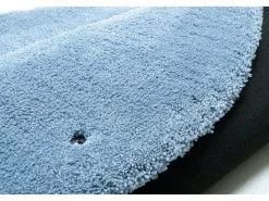 Discount Alfombra Shaggy tejida a mano 140x140 cm claro Cozy Azul