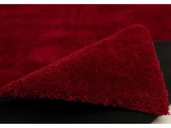 Alfombra De Salón^Alfombra Shaggy tejida a mano 140x200 cm Cozy Rojo