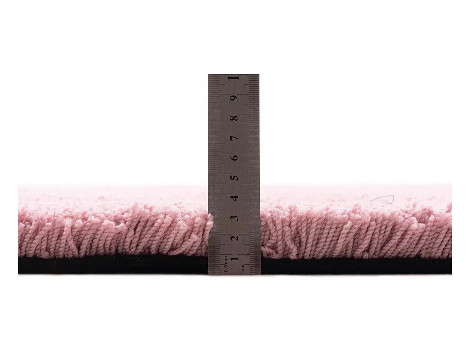 Alfombra De Salón^Alfombra Shaggy tejida a mano 160x230 cm Cozy Rosa