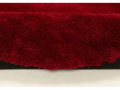 Best Alfombra Shaggy tejida a mano 190x190 cm Cozy Rojo