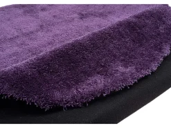 Outlet Alfombra Shaggy tejida a mano 80x120 cm Morado Cozy Violeta