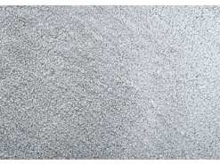 Clearance Alfombra Shaggy tejida a mano 140x140 cm Cozy Gris
