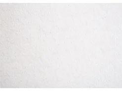Alfombra Shaggy tejida a mano 100x100 cm Blanco Cozy