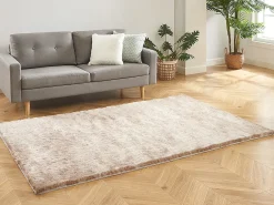 Online OZAIA Alfombra shaggy ultra suave poliéster 4 tamaños disponibles DOLCE Topo