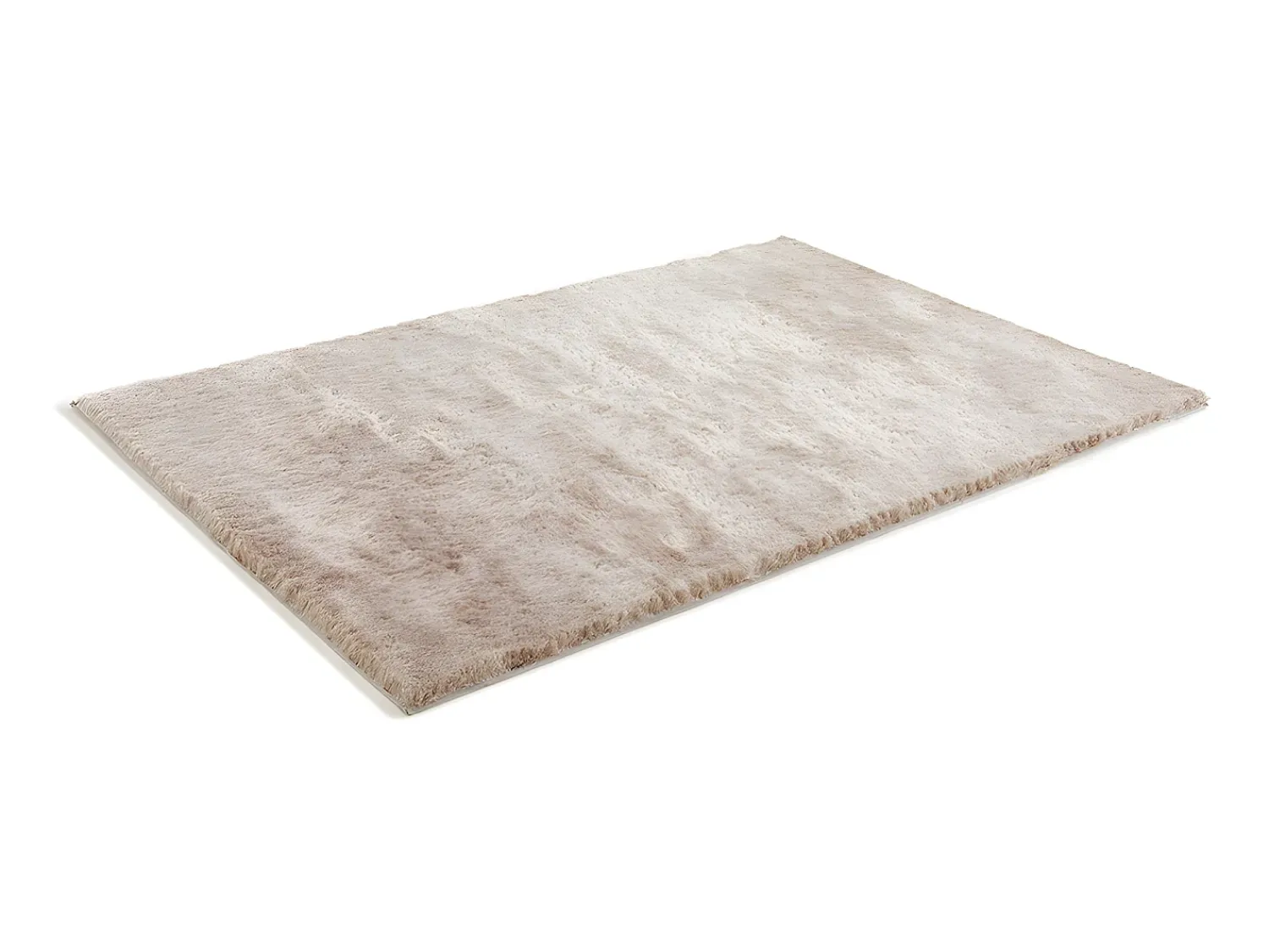 Sale OZAIA Alfombra shaggy ultra suave de poliester de color 160x230 cm DOLCE Topo