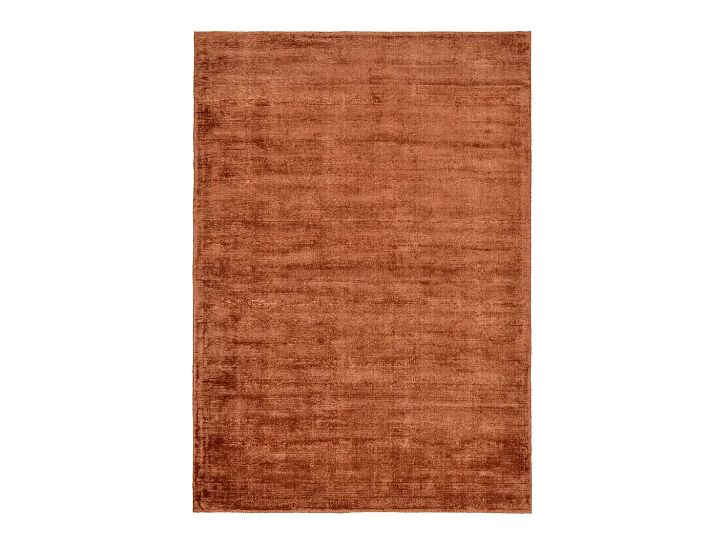Alfombra tejida a mano de viscosa 120x180 cm Cobre Star