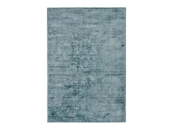 Alfombra De Salón^Alfombra tejida a mano de viscosa 170x240 cm Turquesa claro Star Azul turquesa