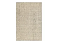Sale Alfombra UNI a rayas de viscosa y lana 70x140 cm Venus Beige