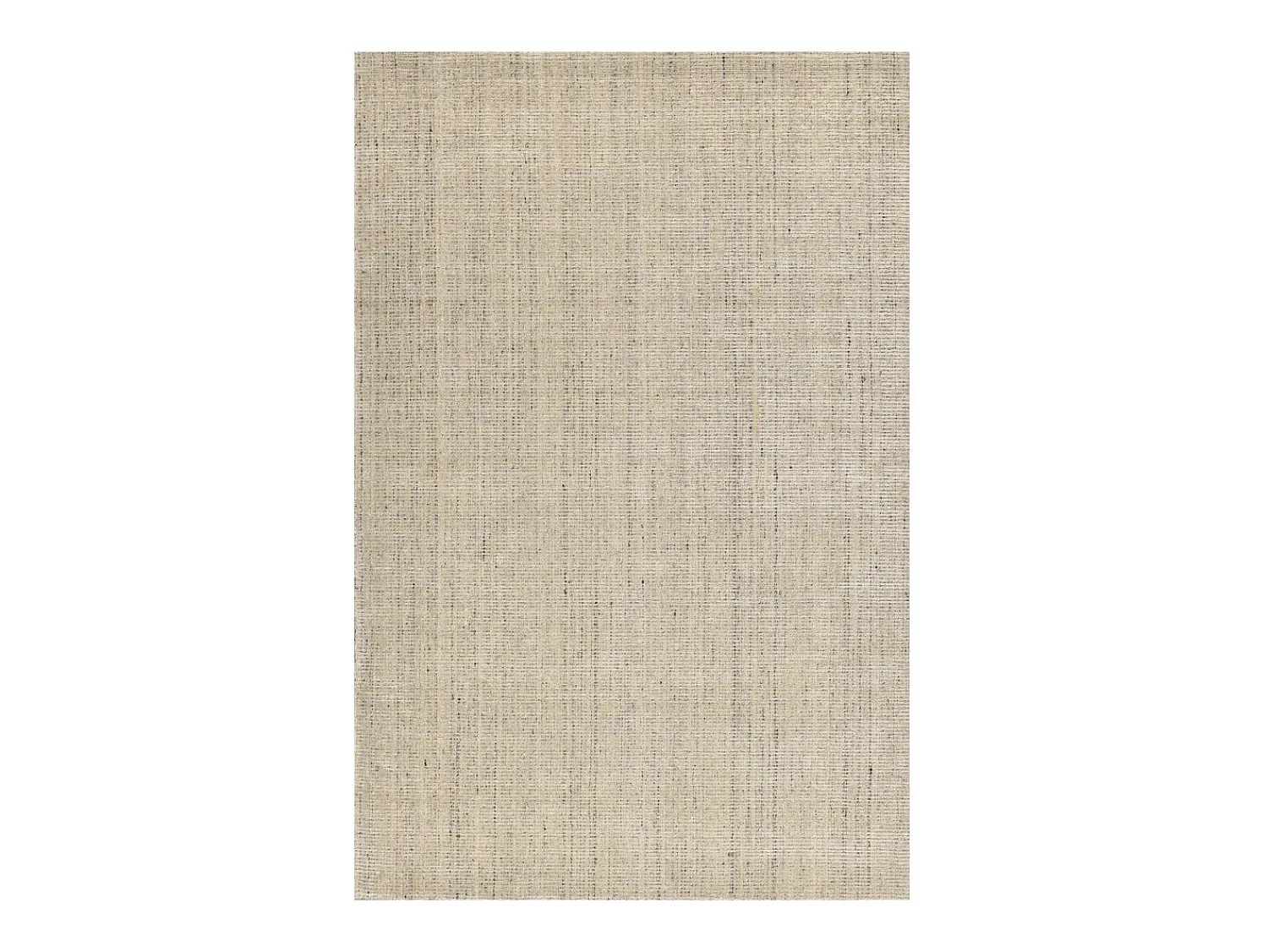 Sale Alfombra UNI a rayas de viscosa y lana 70x140 cm Venus Beige