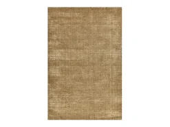 Alfombra UNI a rayas de viscosa y lana 190x290 cm Oro Venus Dorado