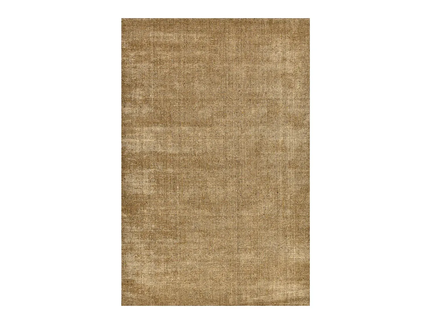 Alfombra UNI a rayas de viscosa y lana 190x290 cm Oro Venus Dorado