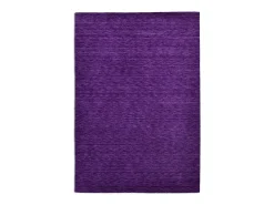 Alfombra UNI tejida a mano 140x200 cm Morado Holi