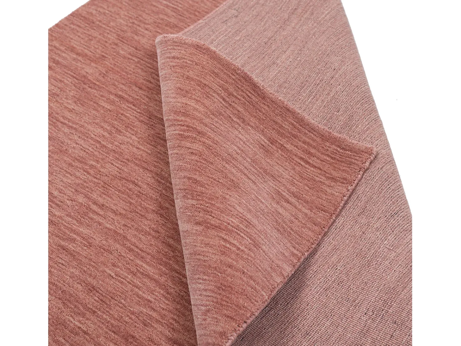 Alfombra De Salón^Alfombra UNI tejida a mano 190x250 cm Holi Rosa