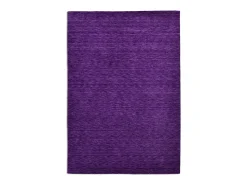 Alfombra De Salón^Alfombra UNI tejida a mano 90x160 cm Morado Holi Violeta