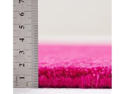Alfombra UNI tejida a mano 90x160 cm Rosa Holi