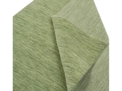 Alfombra De Salón^Alfombra UNI tejida a mano 190x290 cm Holi Verde claro
