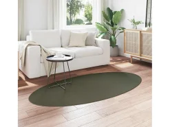 New Alfombra Bosque 100 x 200 cm Poliéster Verde